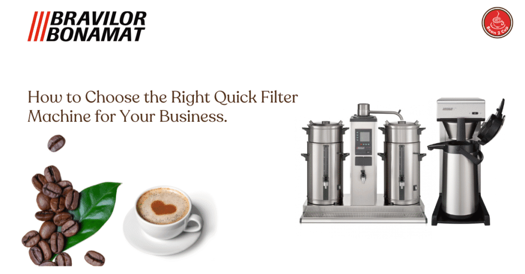 Quick Filter Coffee Machine